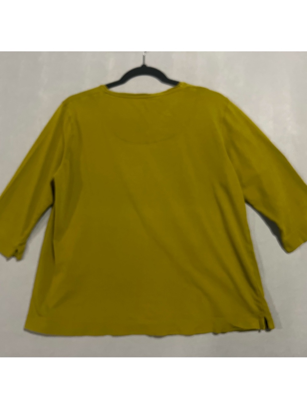 Gudrun Sjoden Top Women’s Medium Green Organic Cotton Pocket Lagenlook Boho - Picture 3 of 11